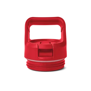Rambler Bottle Straw Cap - Rescue Red
