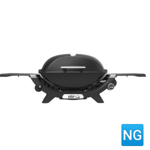 Weber Q Premium (Q2200N) Gas Barbecue Midnight Black (Natural Gas)