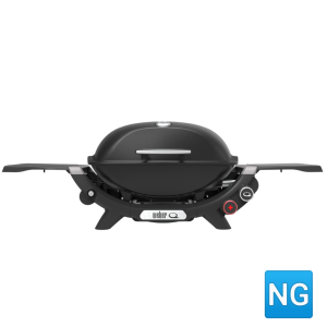 Weber Q+ Premium (Q2800N+) Gas Barbecue Midnight Black (Natural Gas)