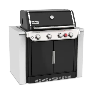 Weber Genesis E-460 4 Burner Built-In Gas Barbecue Black (Natural Gas)