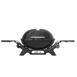 Weber Baby Q Premium Q 1200N Gas Barbecue Midnight Black (LPG)