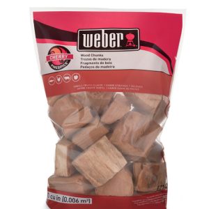 Weber Cherry Wood Chunks 1.8KG