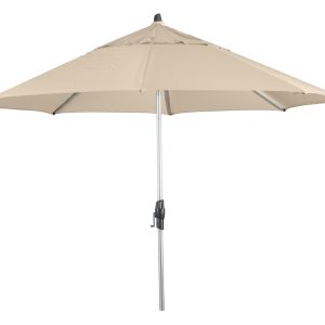 Fairlight 330cm Octagonal Centre Post Outdoor Umbrella-Sand/Natural Olefin Fabric