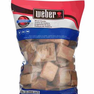 Weber Hickory Wood Chunks 1.8KG