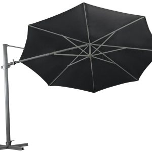 Regis 350cm Octagonal Cantilever Umbrella - Charcoal Ridge