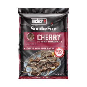 Weber Cherry All-Natural Hardwood Pellets - 9kg