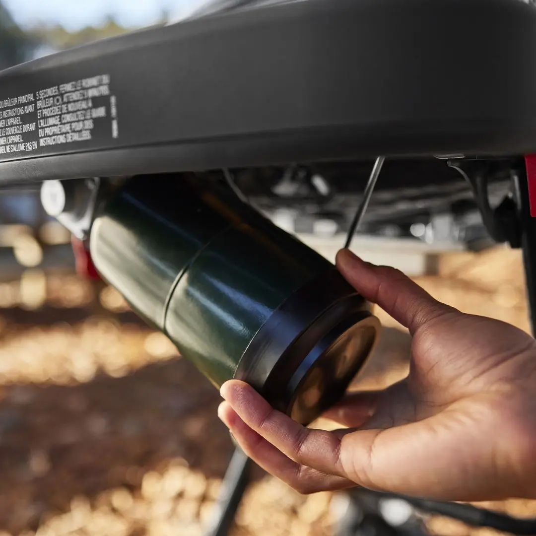 Disposable Gas Canister Ready