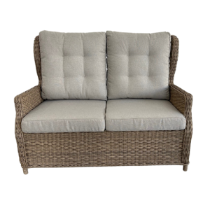 Raffles Resin Wicker 2 Seater Adjustable Lounge