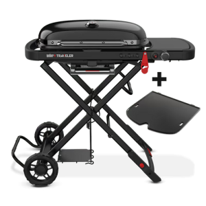 Weber Traveler Portable Gas Barbecue Stealth Edition