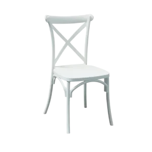 Dijon Resin Chair in White