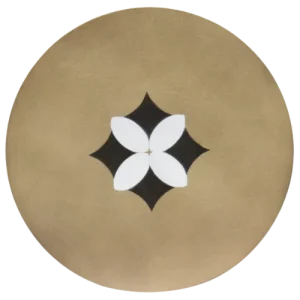 Larissa Round 60cm Faux Mosaic Top Balcony Table