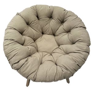 Moon Rope & Timber Lounge Chair