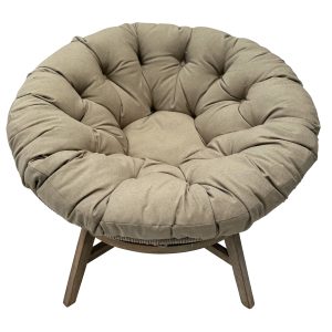 Moon Rope & Timber Outdoor Lounge Chair