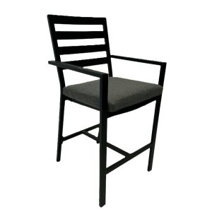 Reno Aluminium Bar Chair with Cushion