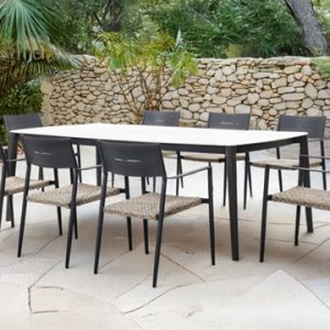 Alfie 220cmx112cm Polywood Dining Table