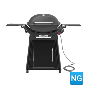 Weber Family Q+ Premium (Q3200N+) Gas Barbecue Charcoal Grey (Natural Gas)