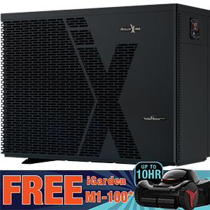 Neptune X-Pro NHX32 Heat Pump + FREE iGarden M1-100 Pool Cleaner 10hr