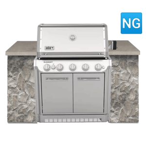 Weber Summit SB38 Built-In 5 Burner Gas Barbecue Stainless Steel (Natural Gas)