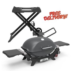 Q+ Premium (Q2800N+) Charcoal Grey LPG with Portable Cart