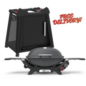 Q+ Premium (Q2800N+) Charcoal Grey LPG with Premium Cart