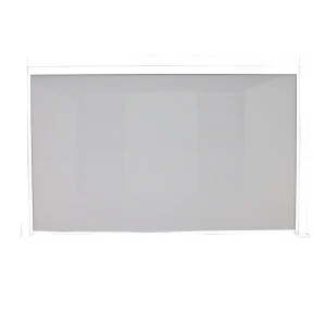 Eclipse and Solux 4m Wind Screen White