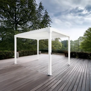 Solaire 3m x 4m Gazebo White