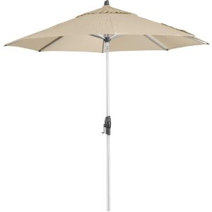 Fairlight 270cm Octagonal Centre Post Outdoor Umbrella-Sand/Natural Olefin Fabric
