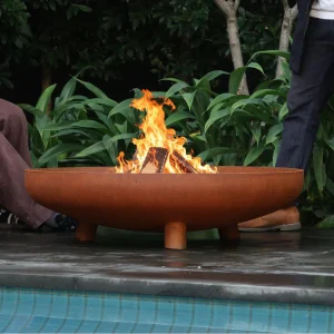 Byron 100 Corten Steel Fire Pit
