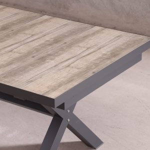 Regal 202cm to 263cmx105cm Aluminium Extension Table